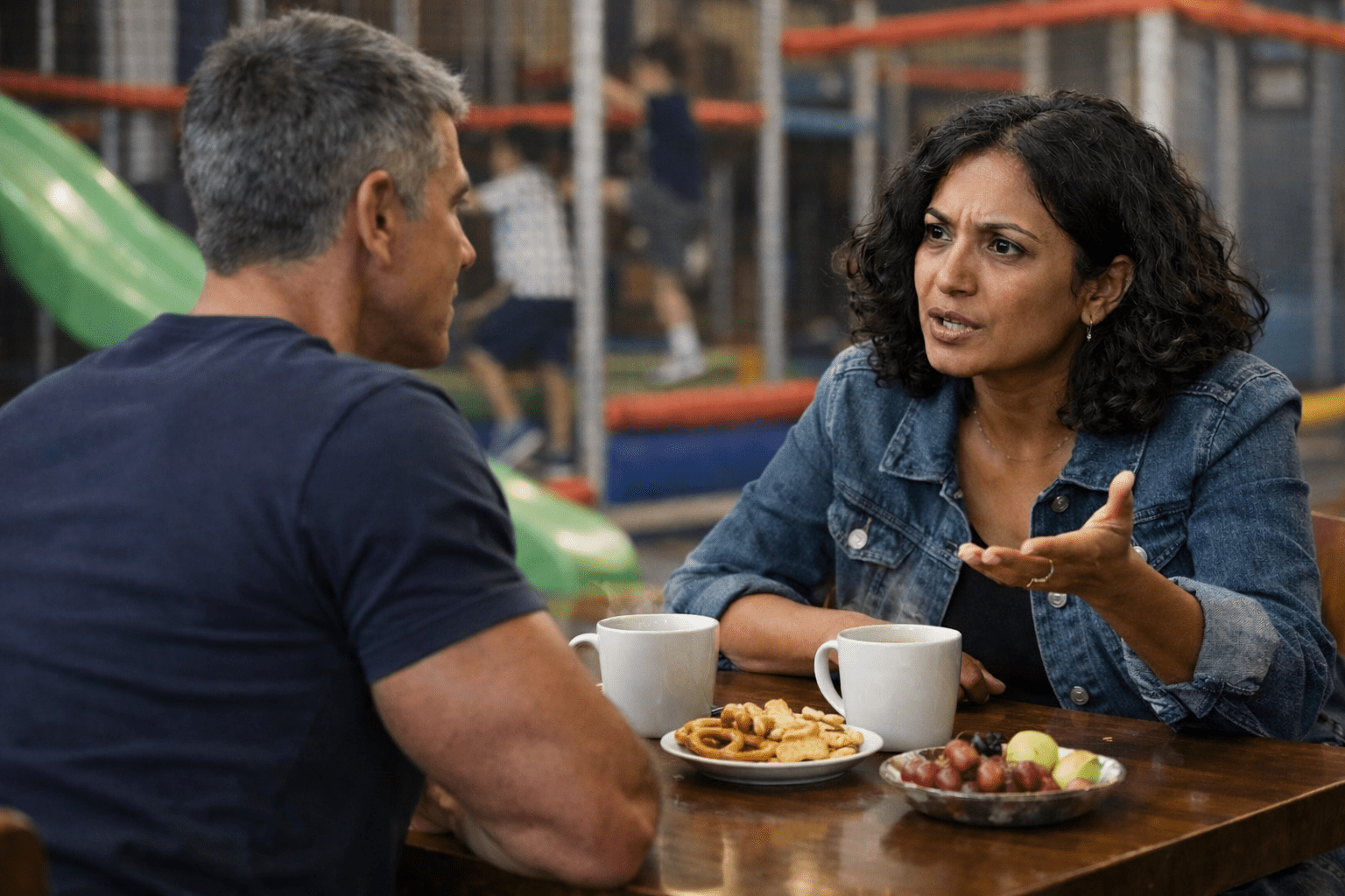 conversation with friends